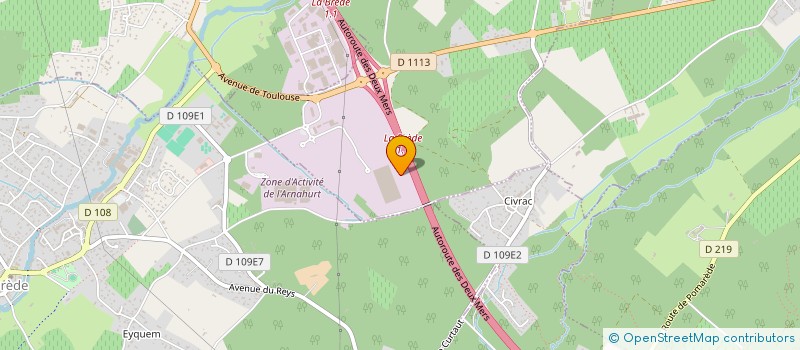 localisation de l'entreprise MADAME CAROLINE HADDAD à AYGUEMORTE-LES-GRAVES