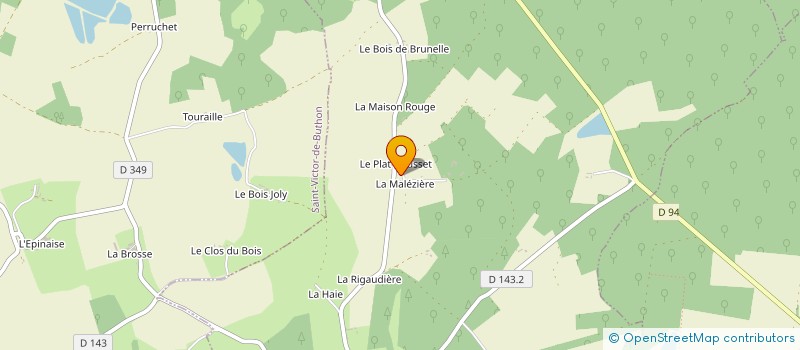 localisation de l'entreprise MADAME CAROLINE HALLOUIN à MONTIREAU