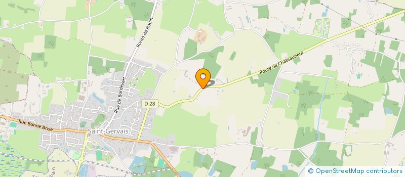 localisation de l'entreprise MADAME CAROLINE HANICOTTE  SAINT-GERVAIS