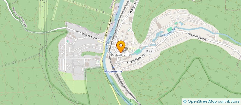 localisation de l'entreprise MADAME CAROLINE HARDOUIN  NOUZONVILLE