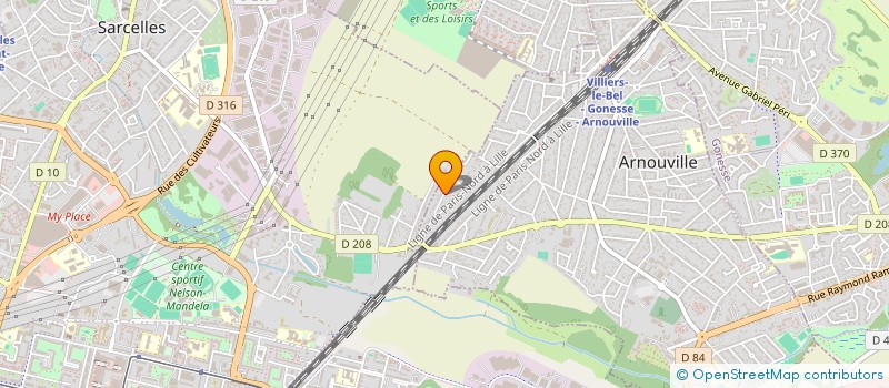 localisation de l'entreprise MADAME CAROLINE HAVART à ARNOUVILLE