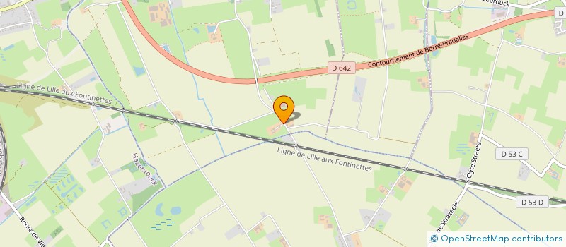 localisation de l'entreprise MADAME CAROLINE HAVET  BORRE