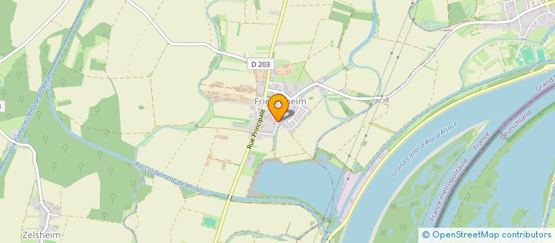 localisation de l'entreprise MADAME CAROLINE HEITZ  FRIESENHEIM