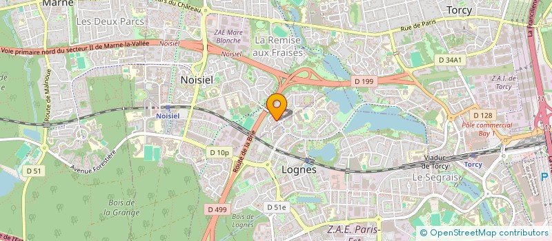 localisation de l'entreprise MADAME CAROLINE HENG à NOISIEL