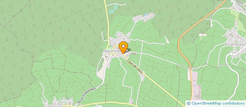 localisation de l'entreprise MADAME CAROLINE HENRY  HAUTVILLERS