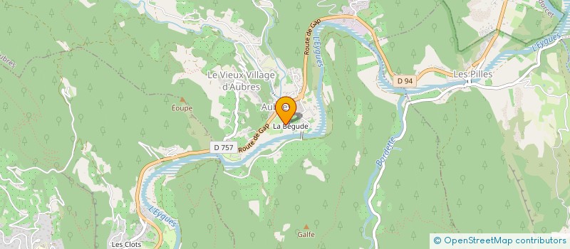 localisation de l'entreprise MADAME CAROLINE HERBINGER  NYONS