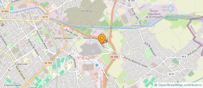 localisation de l'entreprise MADAME CAROLINE HEUNINCK à LEERS