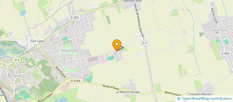 localisation de l'entreprise MADAME CAROLINE HOGARD  HOYMILLE