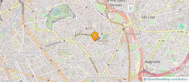 localisation de l'entreprise MADAME CAROLINE HONORIEN  PARIS