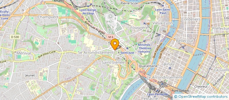 localisation de l'entreprise MADAME CAROLINE HOREMANS  LYON