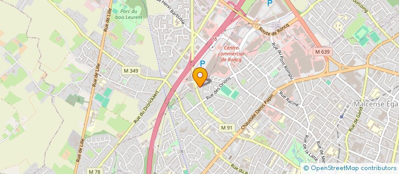localisation de l'entreprise MADAME CAROLINE HOUSSEAU à TOURCOING
