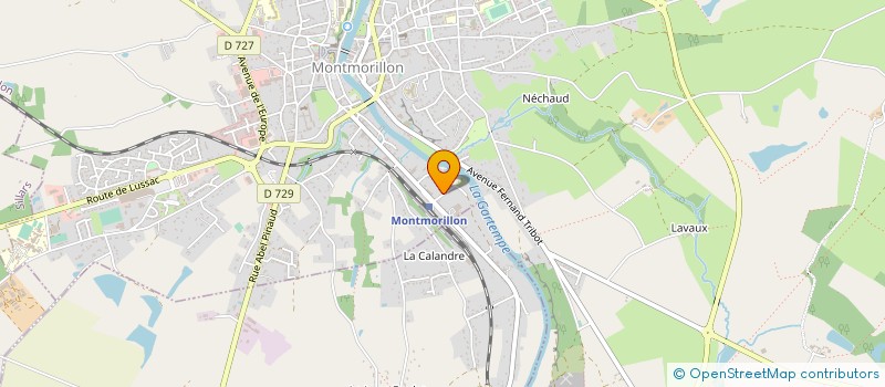 localisation de l'entreprise MADAME CAROLINE HUBERT  SAULGE