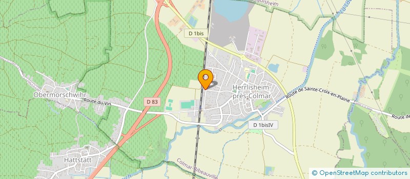 localisation de l'entreprise MADAME CAROLINE HUCK  OBERMORSCHWIHR