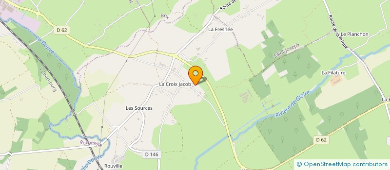 localisation de l'entreprise MADAME CAROLINE HULIN  NEGREVILLE