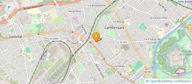 localisation de l'entreprise MADAME CAROLINE HUYGHE à LAMBERSART