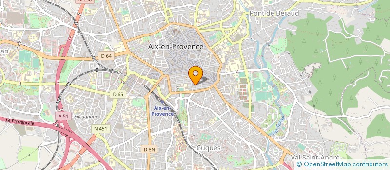 localisation de l'entreprise MADAME CAROLINE HUYNH VAN PHUONG à AIX-EN-PROVENCE