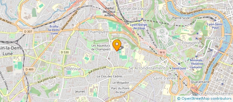 localisation de l'entreprise MADAME CAROLINE HUYNH VAN XUAN à LYON