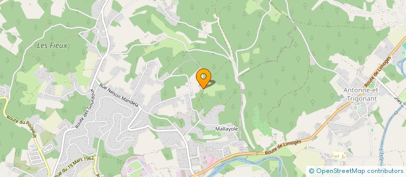 localisation de l'entreprise MADAME CAROLINE HYOT  TRELISSAC