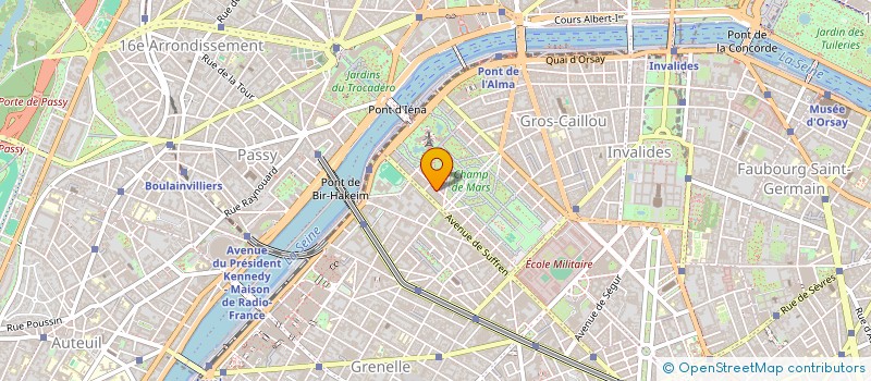 localisation de l'entreprise MADAME CAROLINE ITHURBIDE  PARIS