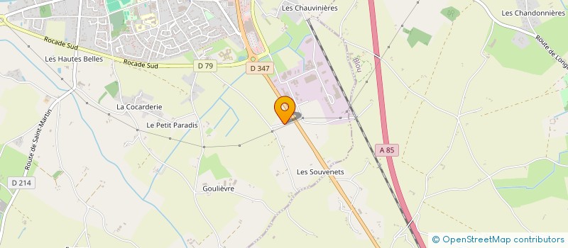 localisation de l'entreprise MADAME CAROLINE JACQUES à LONGUE-JUMELLES