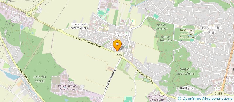 localisation de l'entreprise MADAME CAROLINE JACQUET  NOZAY