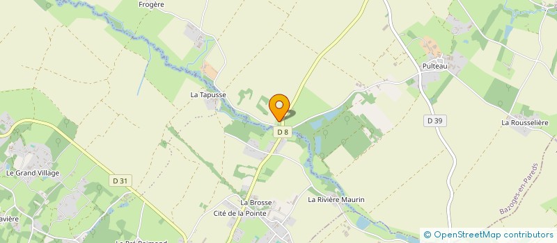 localisation de l'entreprise MADAME CAROLINE JACQUET à BAZOGES-EN-PAREDS