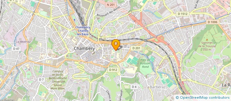 localisation de l'entreprise MADAME CAROLINE JACQUET  MARCELLAZ-ALBANAIS