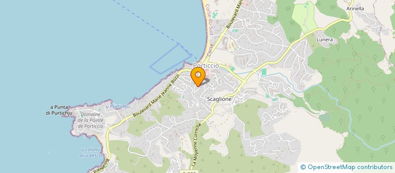 localisation de l'entreprise MADAME CAROLINE JACQUIN  GROSSETO-PRUGNA