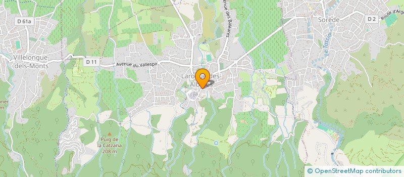 localisation de l'entreprise MADAME CAROLINE JACQUIN  PORT-VENDRES