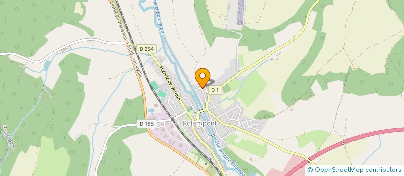 localisation de l'entreprise MADAME CAROLINE JACQUOTTIN à ROLAMPONT