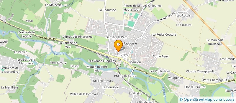 localisation de l'entreprise MADAME CAROLINE JANEY à ESVRES