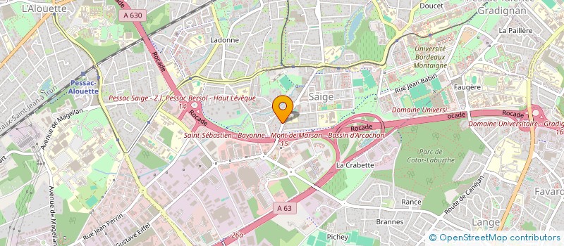 localisation de l'entreprise MADAME CAROLINE JANVIER  LESCAR