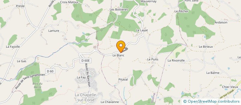 localisation de l'entreprise MADAME CAROLINE JOLY à DUERNE