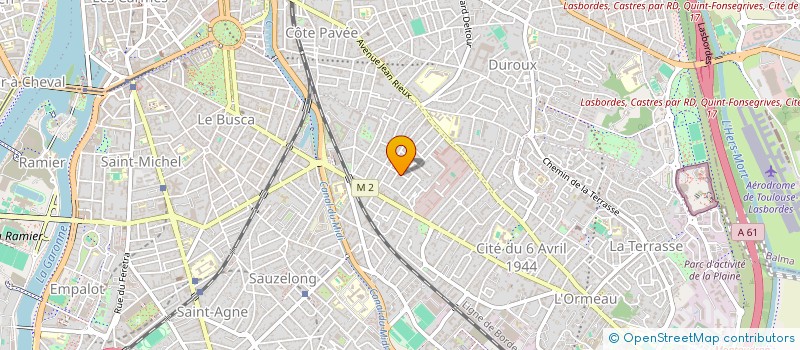 localisation de l'entreprise MADAME CAROLINE JONIS à TOULOUSE