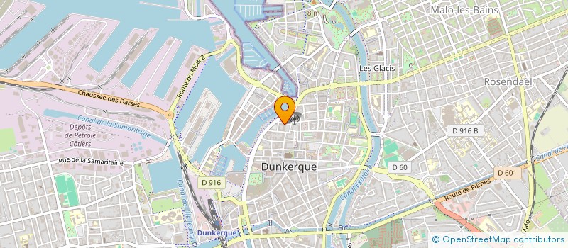 localisation de l'entreprise MADAME CAROLINE JONNESKINDT à DUNKERQUE