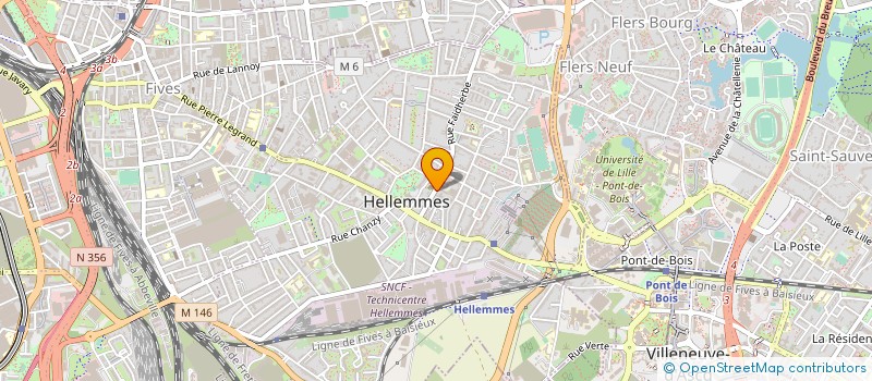 localisation de l'entreprise MADAME CAROLINE JOSSIEN à LILLE
