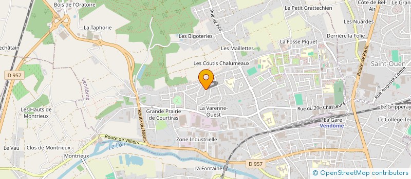 localisation de l'entreprise MADAME CAROLINE JOUANNEAU à PEZOU