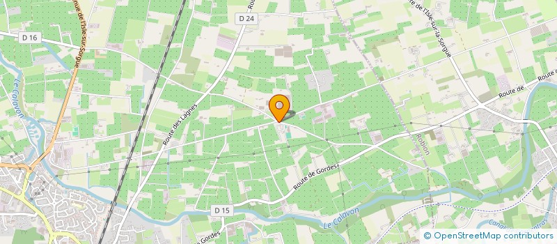 localisation de l'entreprise MADAME CAROLINE JOUIS  CAVAILLON