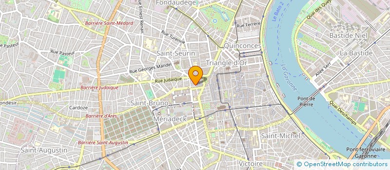 localisation de l'entreprise MADAME CAROLINE JOURDAIN  BORDEAUX