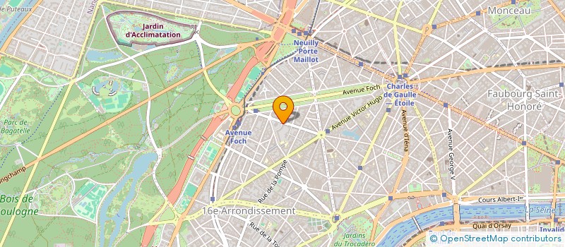 localisation de l'entreprise MADAME CAROLINE JOURDAN  PARIS