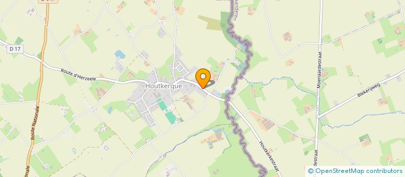 localisation de l'entreprise MADAME CAROLINE JOURDIN  HOUTKERQUE