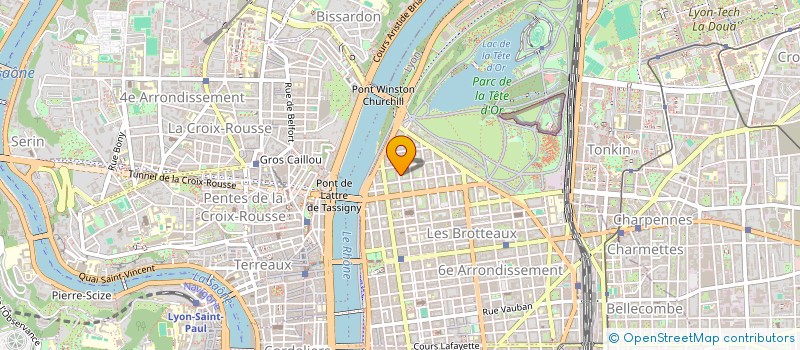 localisation de l'entreprise MADAME CAROLINE JOURNOUD  LYON