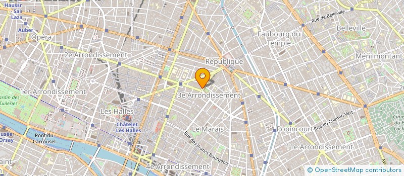 localisation de l'entreprise MADAME CAROLINE JULIEN  PARIS