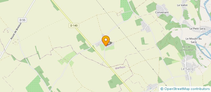 localisation de l'entreprise MADAME CAROLINE JULIEN  MESNILS-SUR-ITON