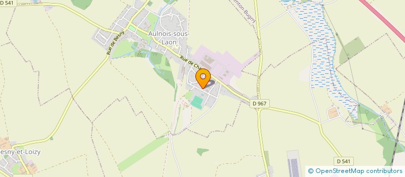 localisation de l'entreprise MADAME CAROLINE JULLIARD à AULNOIS-SOUS-LAON
