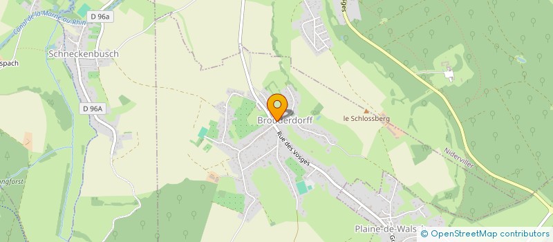 localisation de l'entreprise MADAME CAROLINE JUNG  BROUDERDORFF