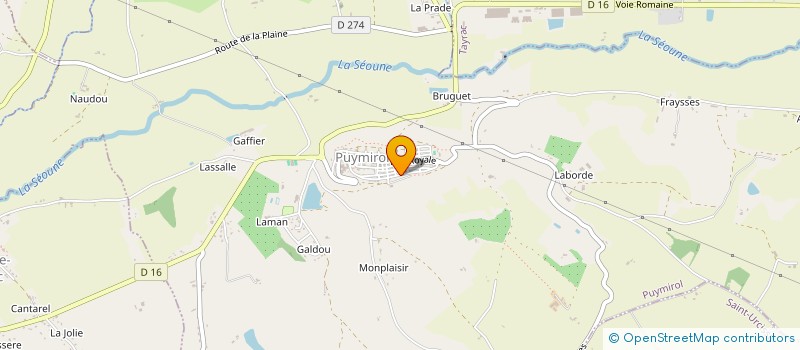 localisation de l'entreprise MADAME CAROLINE KAMINSKI  PUYMIROL