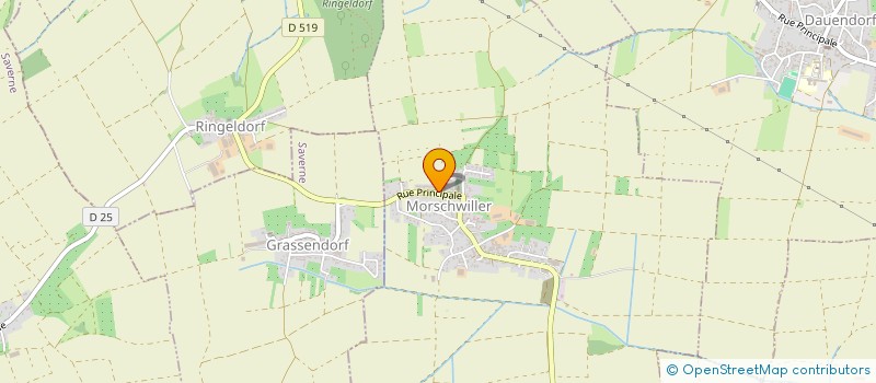 localisation de l'entreprise MADAME CAROLINE KANDEL  MORSCHWILLER