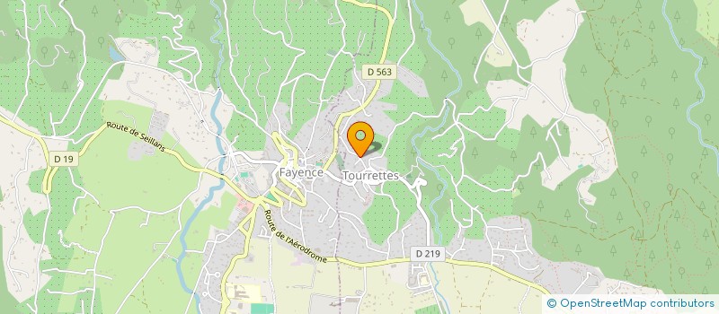 localisation de l'entreprise MADAME CAROLINE KHEMIRI  TOURRETTES