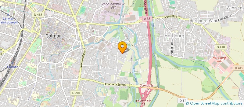 localisation de l'entreprise MADAME CAROLINE KIENLE  COLMAR